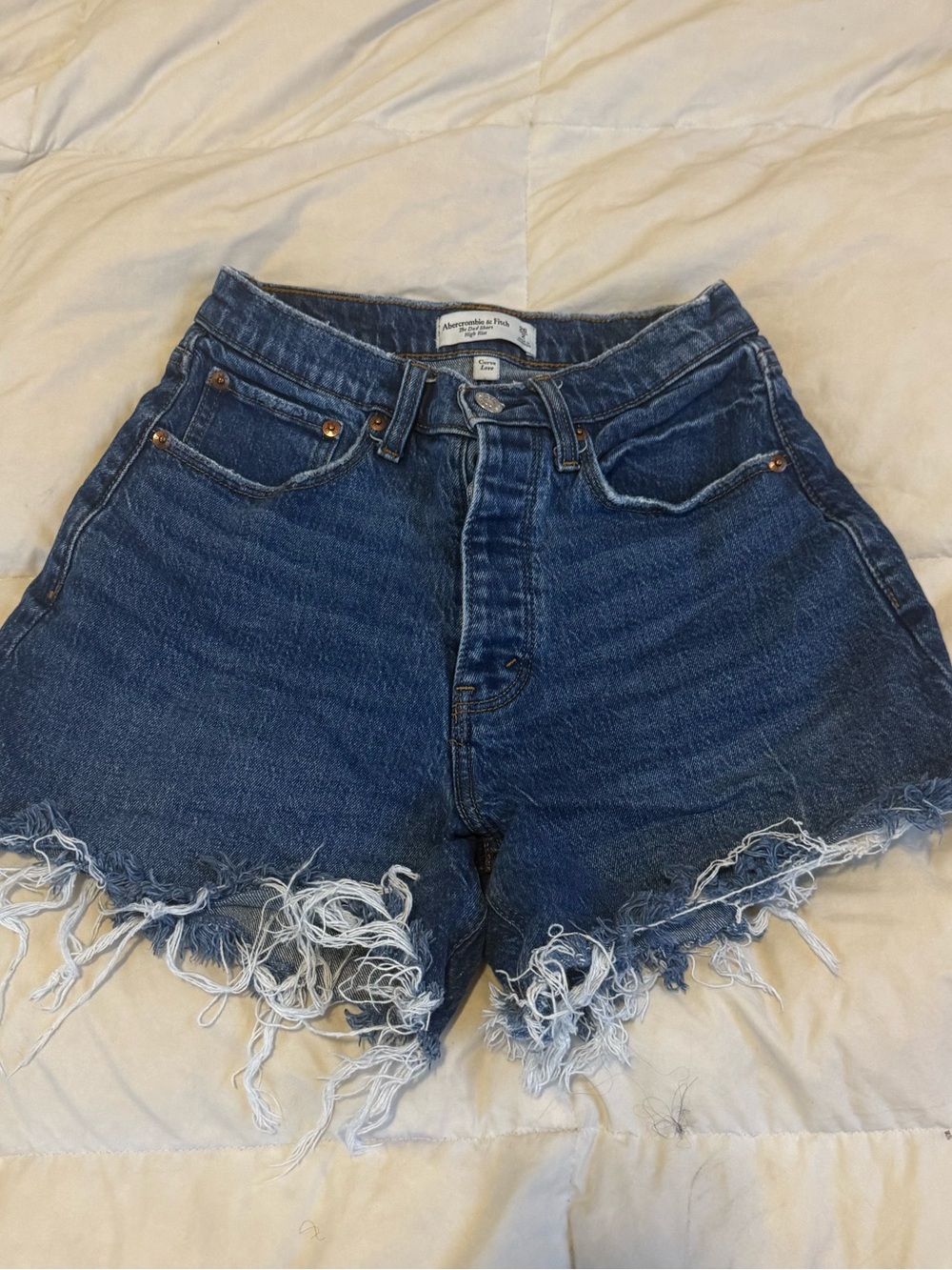 Abercrombie & Fitch Dark Blue Shorts